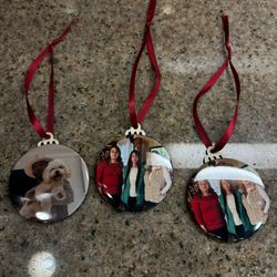 Photo Ornament $7/ Each. 3 For $20