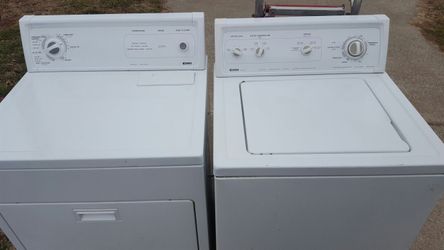 Washer and dryer