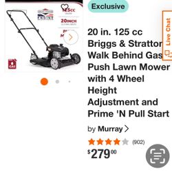 Lawn Mover Gas Murray 21” 