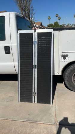 Aluminum ramp