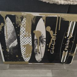 Designer Label LV Canvas Picture Art 