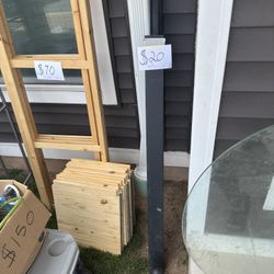 Mailbox Post, Metal