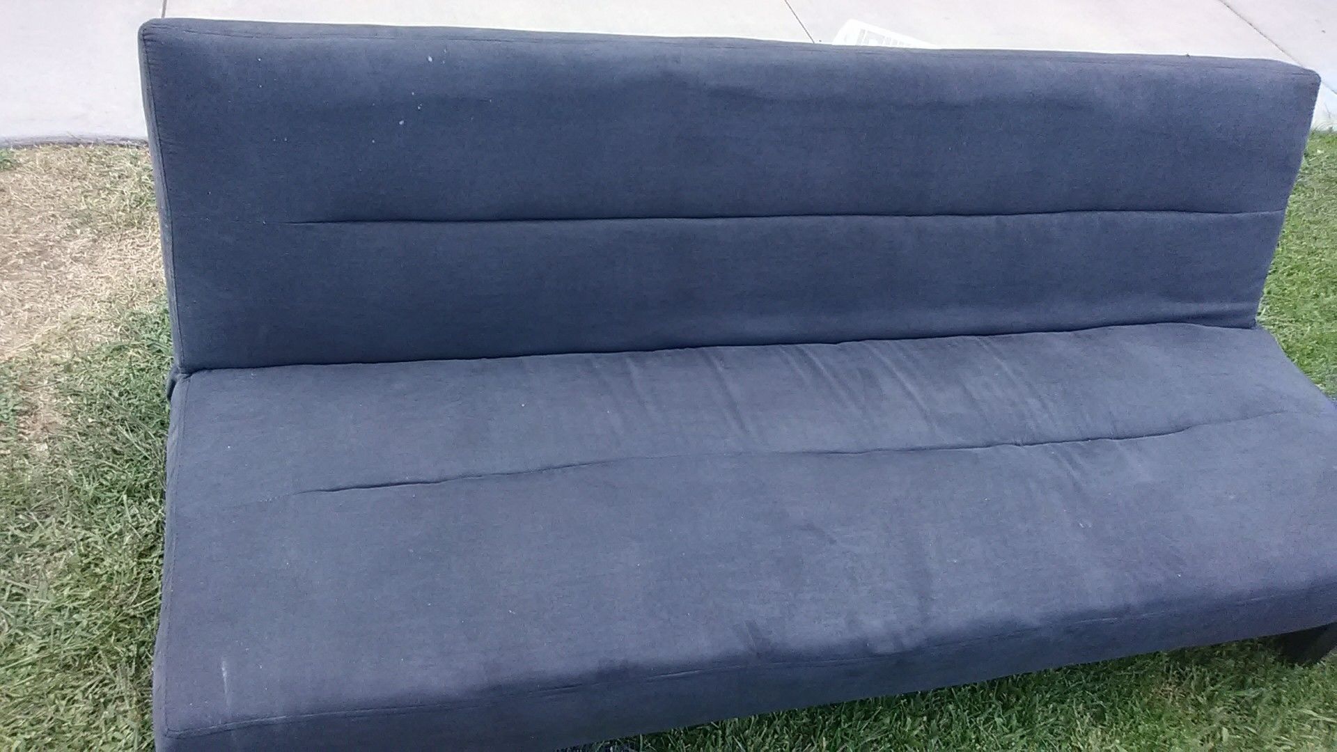 Black Futon Couch/Bed