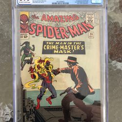 Amazing Spider-Man #26 (1965) CGC 8.0 — O/w to White Pages; Stan Lee / Ditko