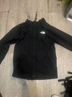 The North Face Black Zip-Up Windbreaker Jacket