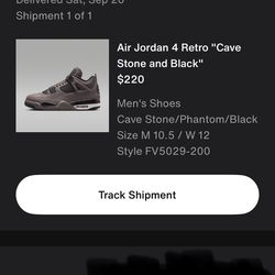 Air Jordan 4 Retro “Cave Stone and Black”