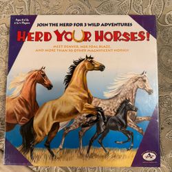 Herd Your Horses Board Game - New Sealed Box