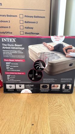 Intex Dura beam deluxe airbed (pick up only)