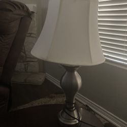 ASHLEY FURNITURE PAIR OF METAL LAMPS