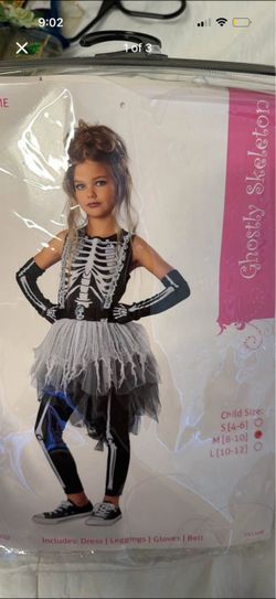 Skeleton costume $10