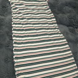 Stripped Mini Dress 