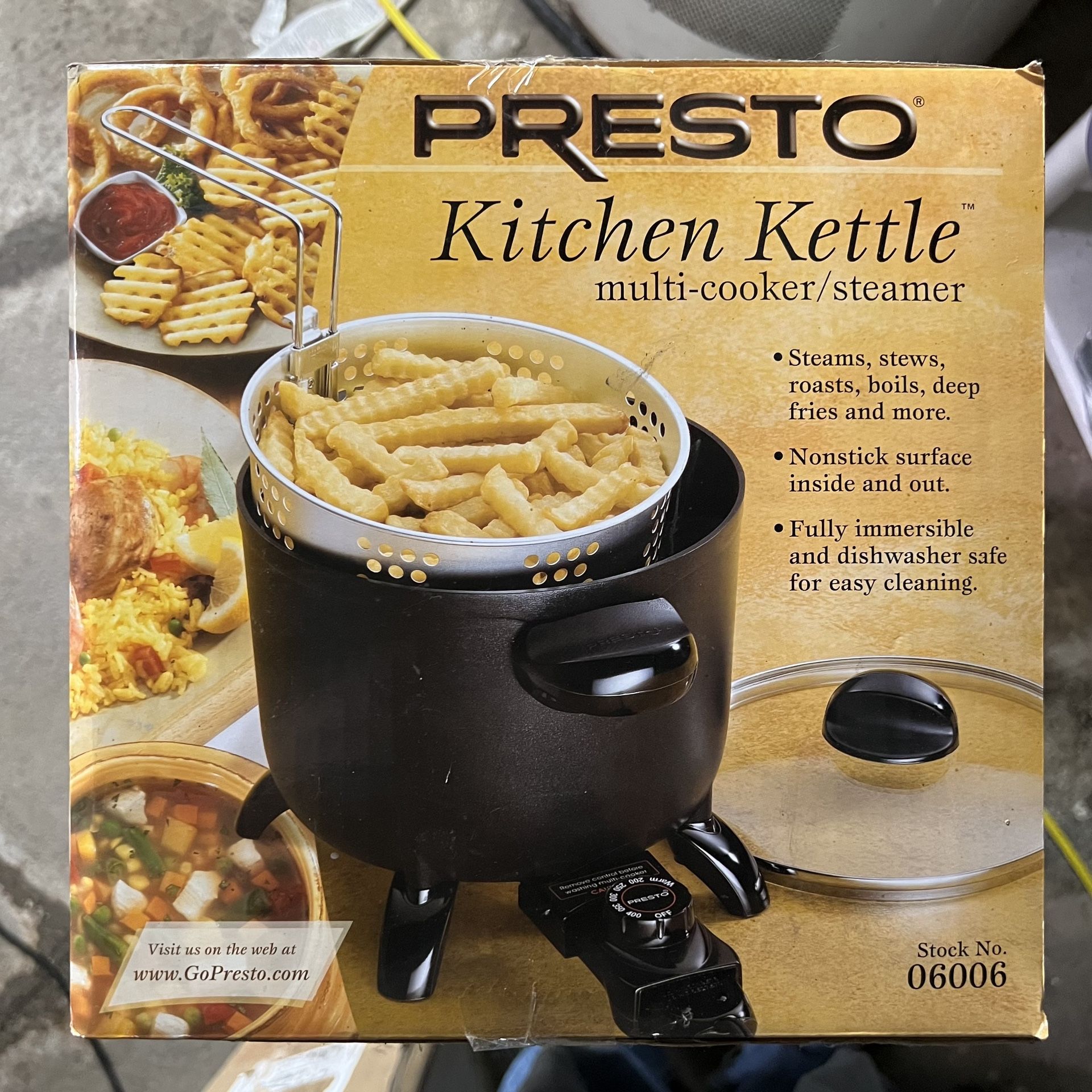 Presto Kitchen Kettle Multi Cooker Steamer for Sale in Columbus OH OfferUp