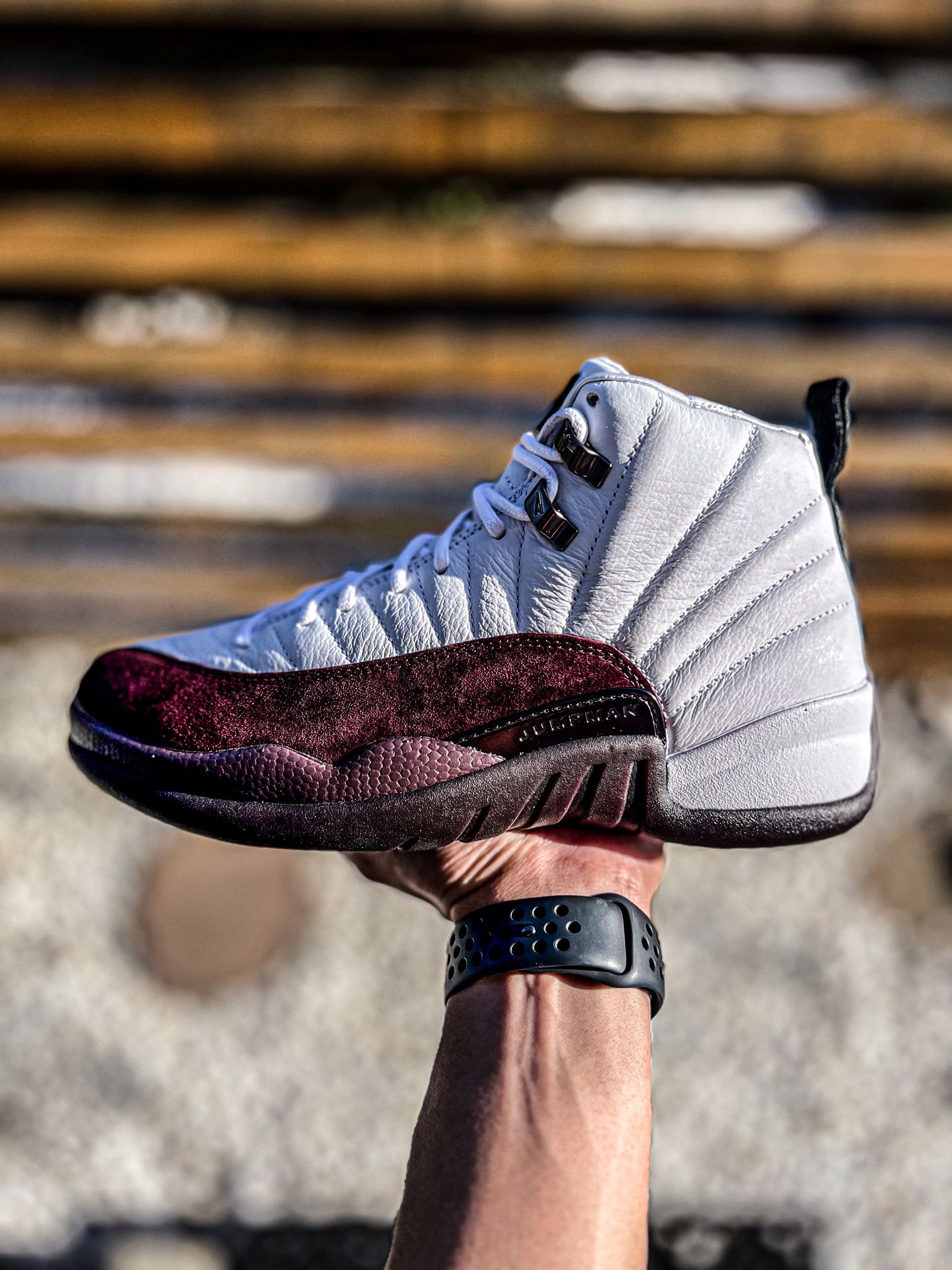 A Ma Maniere X Jordan 12 White Size 8.5W / 7M