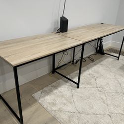 Modular Office Desk (with Outlet+dual USB Charger)