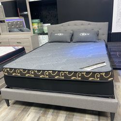 🔥 Special Queen Mattress With Free Box Spring Only - Free Delivery 🚚 Today To Reasonable Distance 