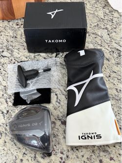 NEW Takomo IGNIS D1 Driver Head