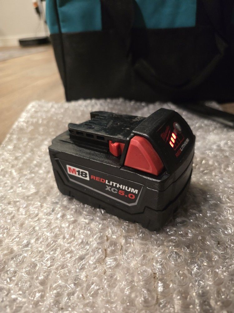 Milwaukee M18 REDLITHIUM XC 5.0 Battery