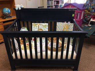 Pottery Barn Navy Crib