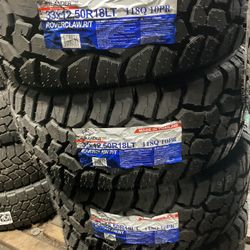 33x12.50R18 Atlander $800 Las 4 Llantas Nuevas