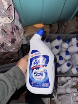 Lysol Advanced Power Clinging Gel Toilet Bowl Cleaner