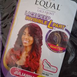 Invisible L part Wig