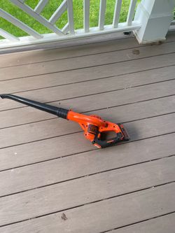 Black and Decker Leaf Blower