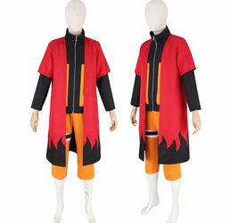 Naruto Sage Mode robe and scroll