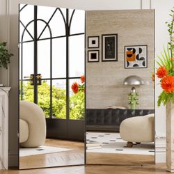 New Brisafe NanoMirror Space-Saving 360° Folding Full Length Mirror, 71" X 63"