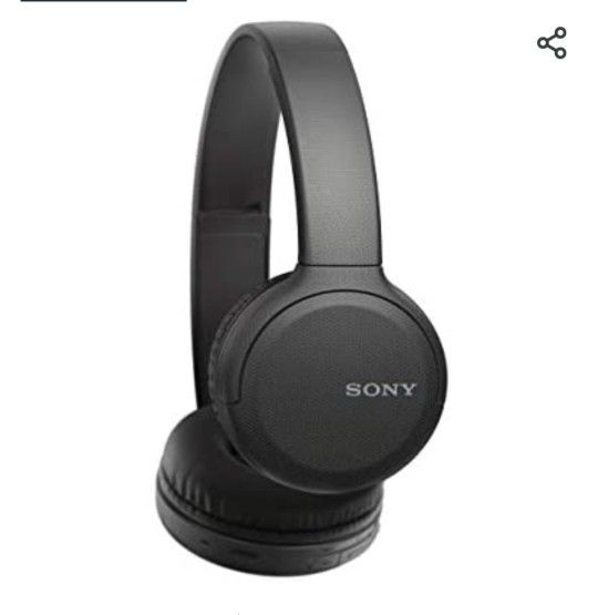 SONY WH-CH510 Wireless Headphones - Black  WHCH510 Valued 39.99!