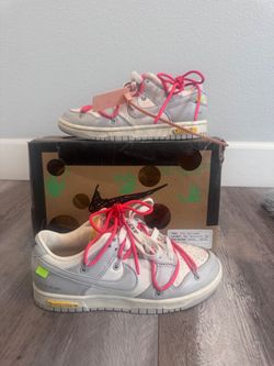 Off-White X Nike Dunk Low 'Lot 06 of 50' Size 5M/6.5W