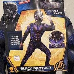 NEW Black Panther Kids Costume size L