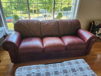 (2) Leather sofas