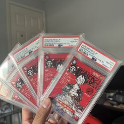 PSA 10 One Piece Monkey D. Luffy Magazine Promo