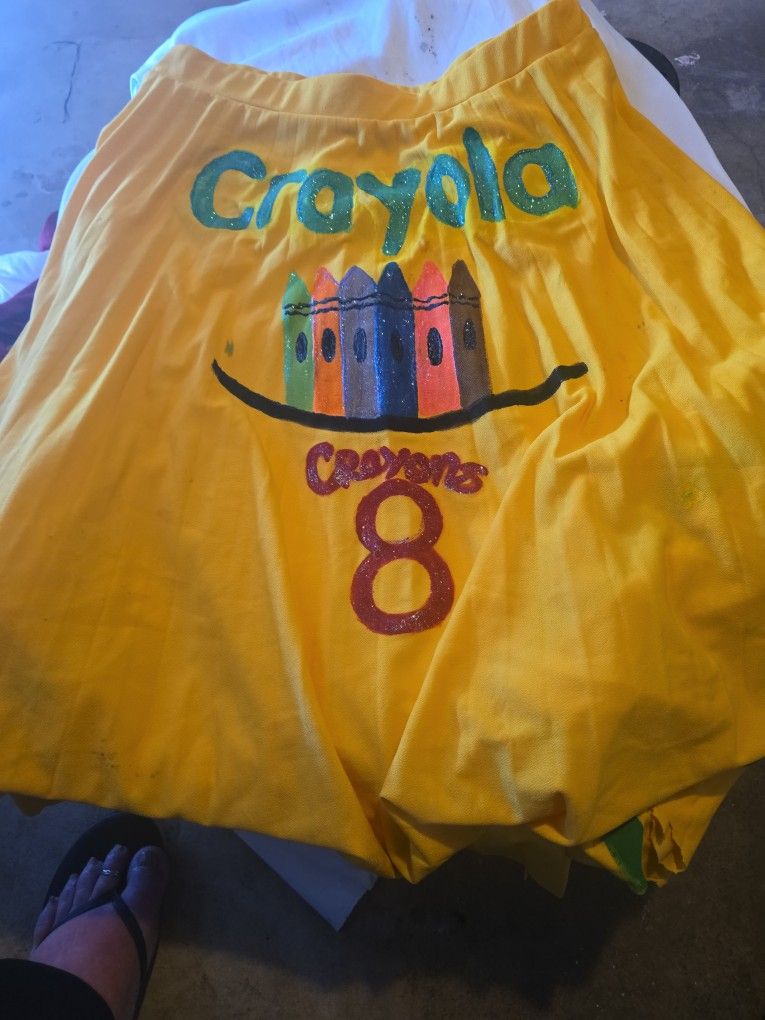 Woman's Crayola Dresses Group Costume