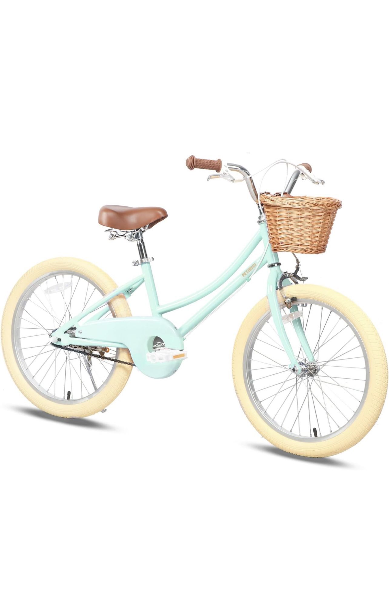 Petimini Girls Bike with Basket for 2-12 Years Old Kids(new)