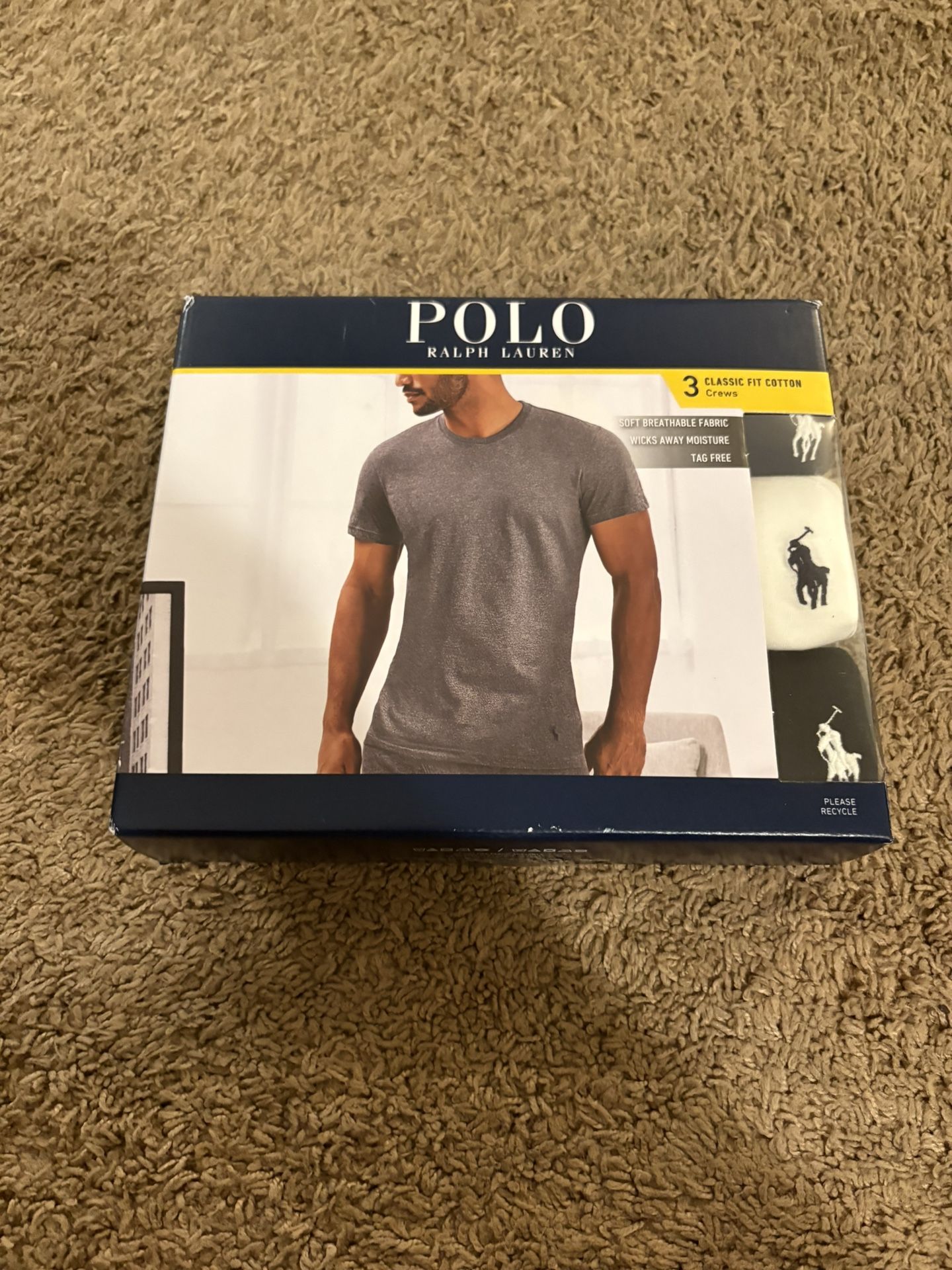 Mens Polo T-Shirts Size Large 