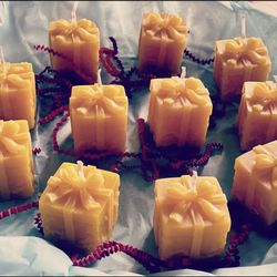 Beeswax Candles Unique Organic Honey Scent 