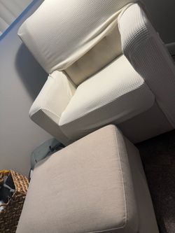 Nursery Rocking & Swivel Chair – 360° + Ottoman Available
