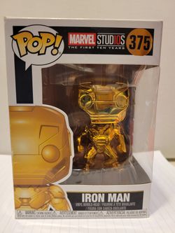 Iron Man Gold Chrome Funko Pop