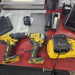 96091 Dewalt Dcd777 20v Lithium Ion Cordless Brushless 1/2" Drill & 1/4" Impact 589452