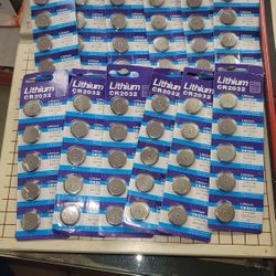 CR2032 Button Batteries 60 pcs.