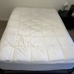NEED GONE ASAP: Queen Mattress With Topper And Frame. 