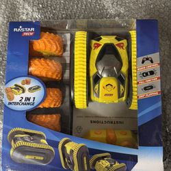 Rastar 19030R 2 In 1 Double Sided RC Stunt Car With Changeable Wheel