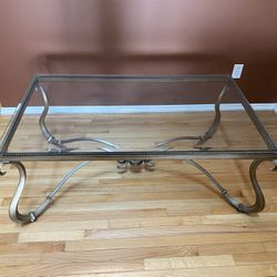 Glass Top Coffee Table