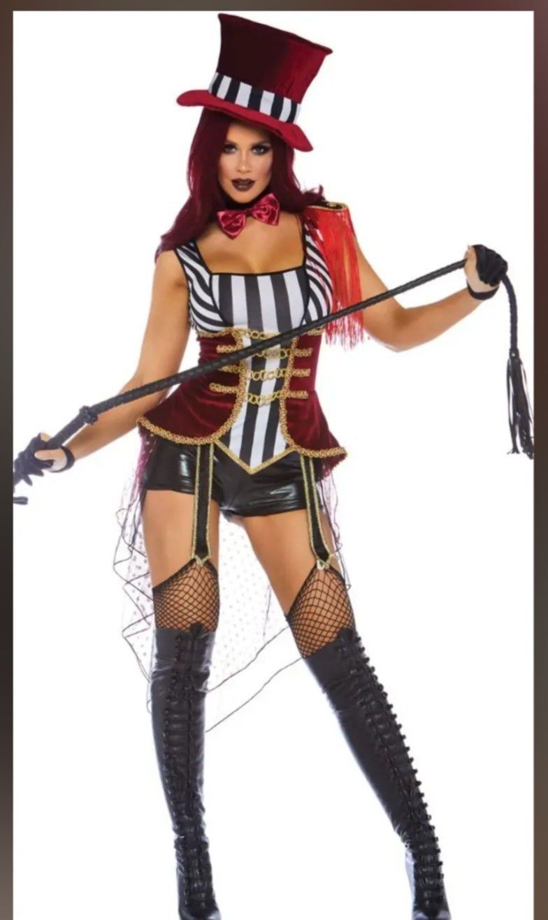 SEXY RING LEADER LION TAMER COSTUME