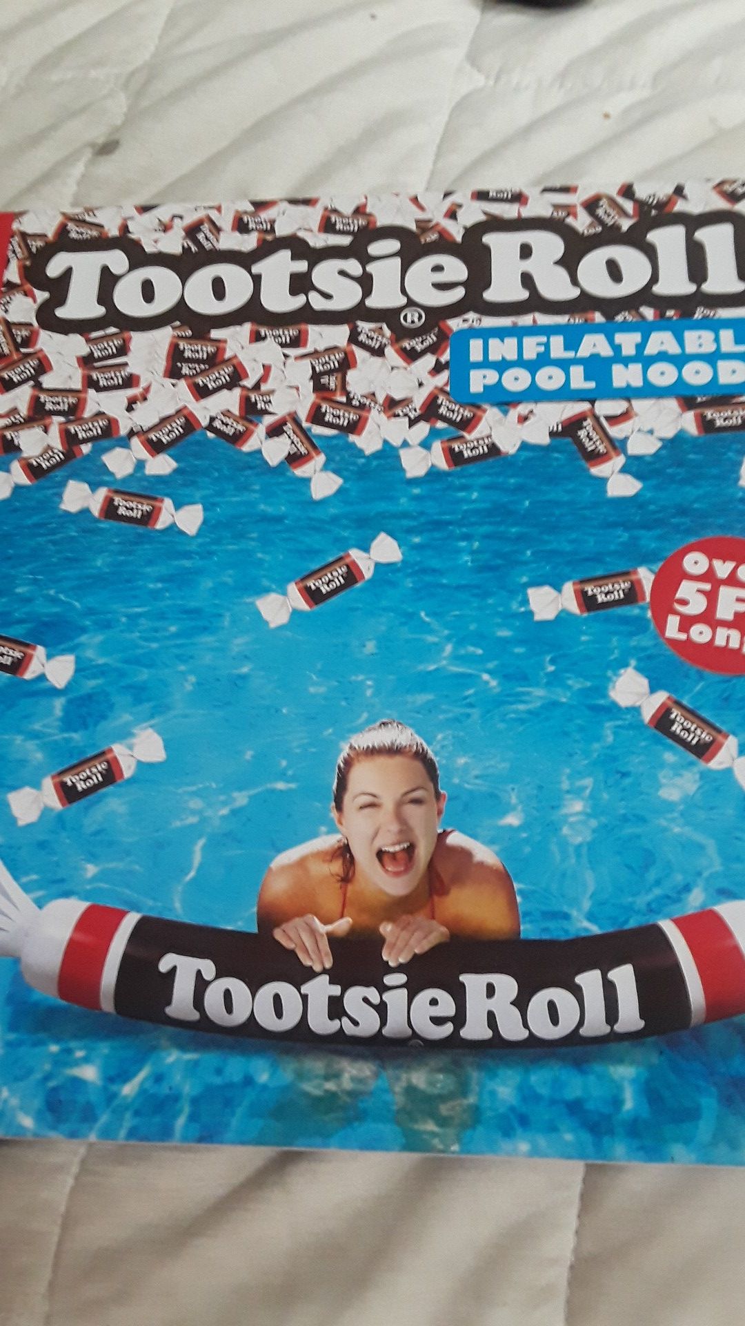 Tootsie Roll Inflatable Pool Noodle