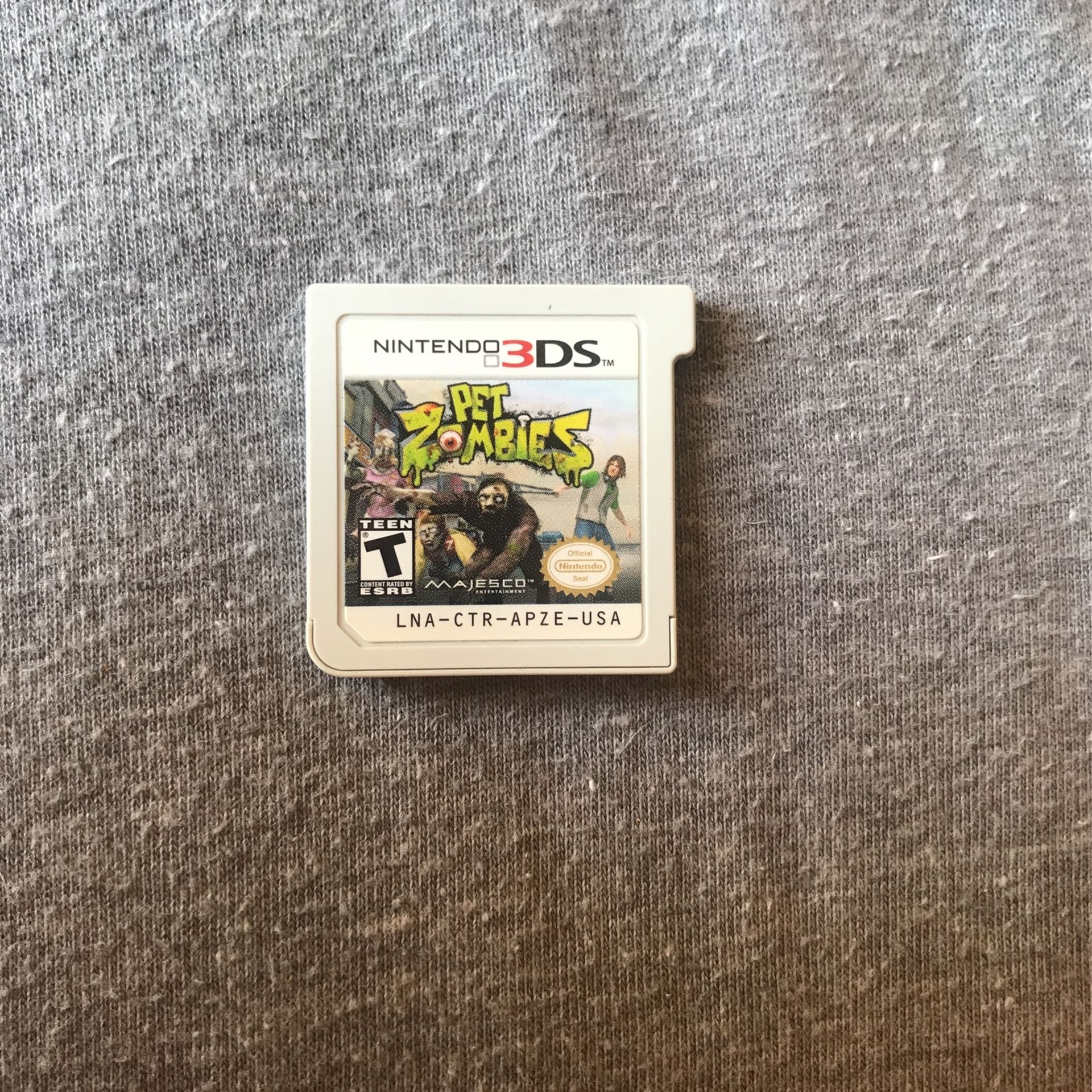 Nintendo 3Ds Pet Zombies