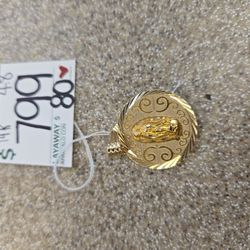 14k Gold Pendant 