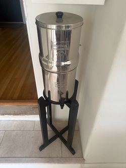 Berkey Stainless Steel Gravity Water Filter with Stand