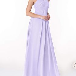 Azazie Ginger Dress, Lilac (S: A12) 